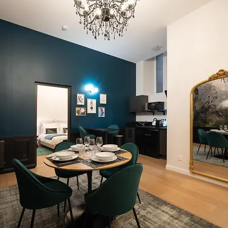 Le Baroque - Grand T2 Confort, Lit Queen Size Apartment Castres (Tarn)